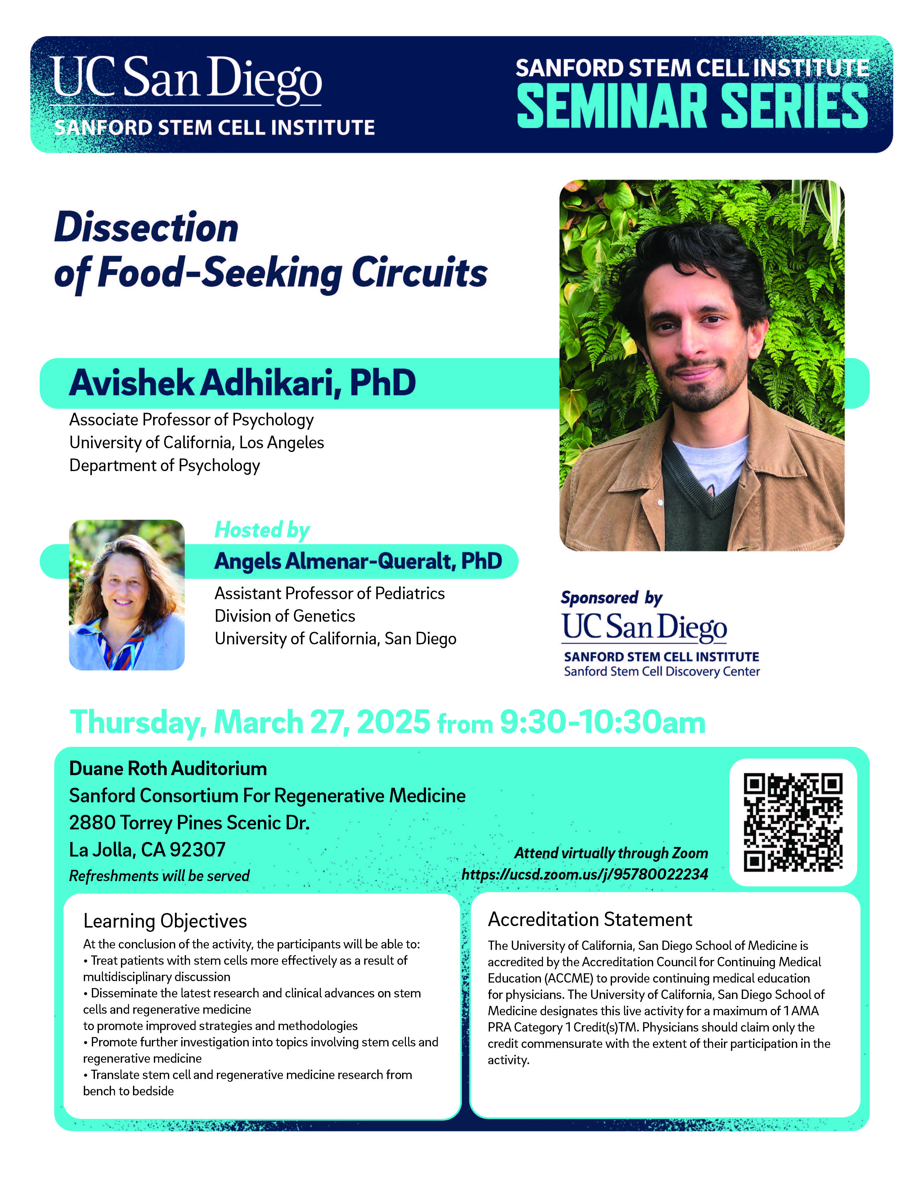 March 27 Seminar Series